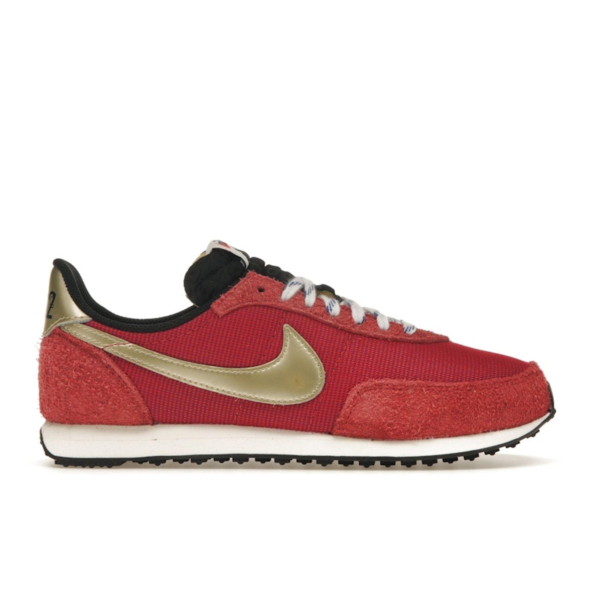 

Мужские кроссовки Nike Waffle Trainer 2 SD Gym Red Metallic Gold Star Hyper-Royal Black DC8865-600 39