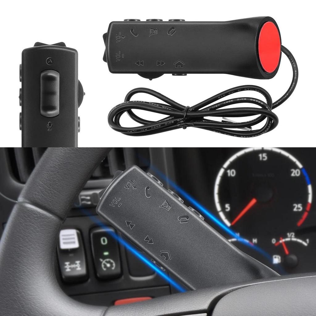 Remote Controller Universal Car Steering Wheel Buttons 8 Keys Car-styling 12V Wireless Control For Music Phone DVD Navigation Multi-functional
