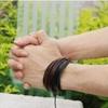 Hand-woven Hand Woven Bracelet Lace Up Multilayer Bracelet Leisure Fashion Leather Bracelet  Men