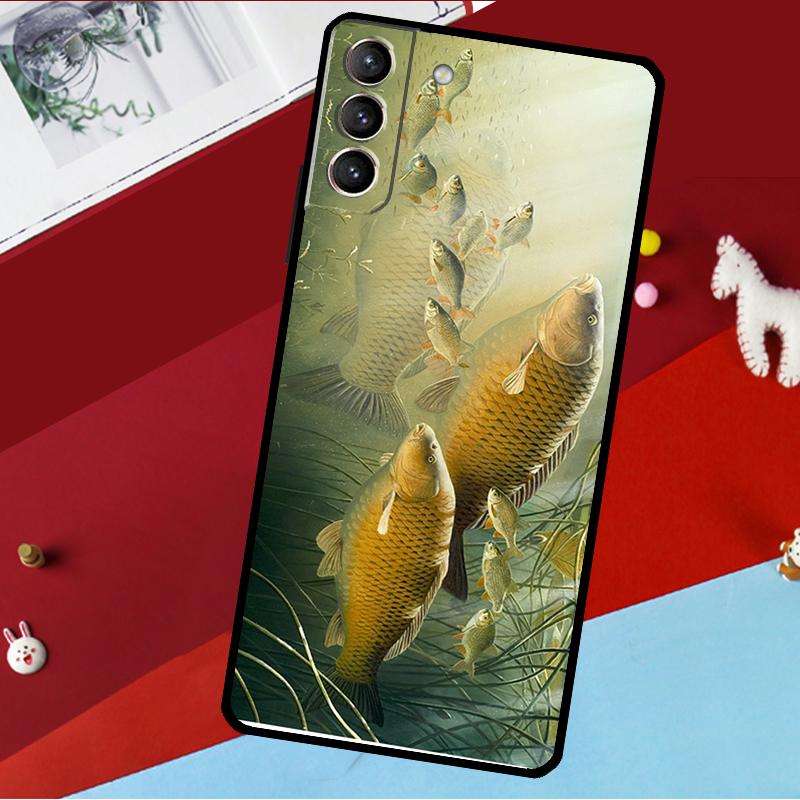 Chub Carp Fish Funda For Samsung Galaxy S26 S25 S23 S22 S20 S24 Ultra S9 S10 Plus S21 FE S25 FE Phone Case