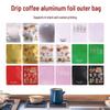 Intention Coffee Drip Bags - Embossed Kraft Paper and Aluminum Foil Packaging