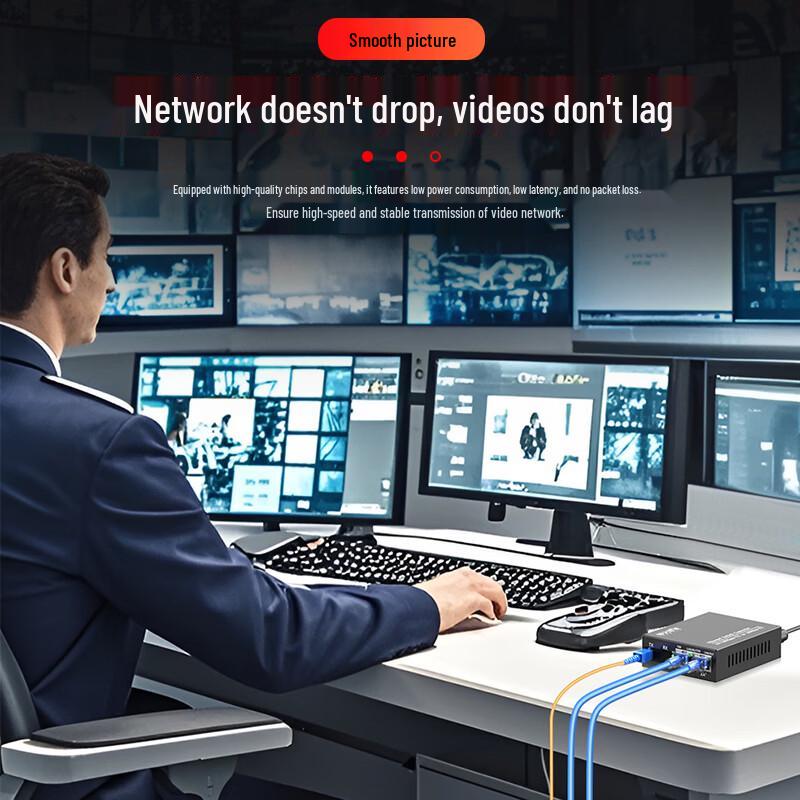 Gigabit Single-Mode Single-Fiber Optic Transceiver
