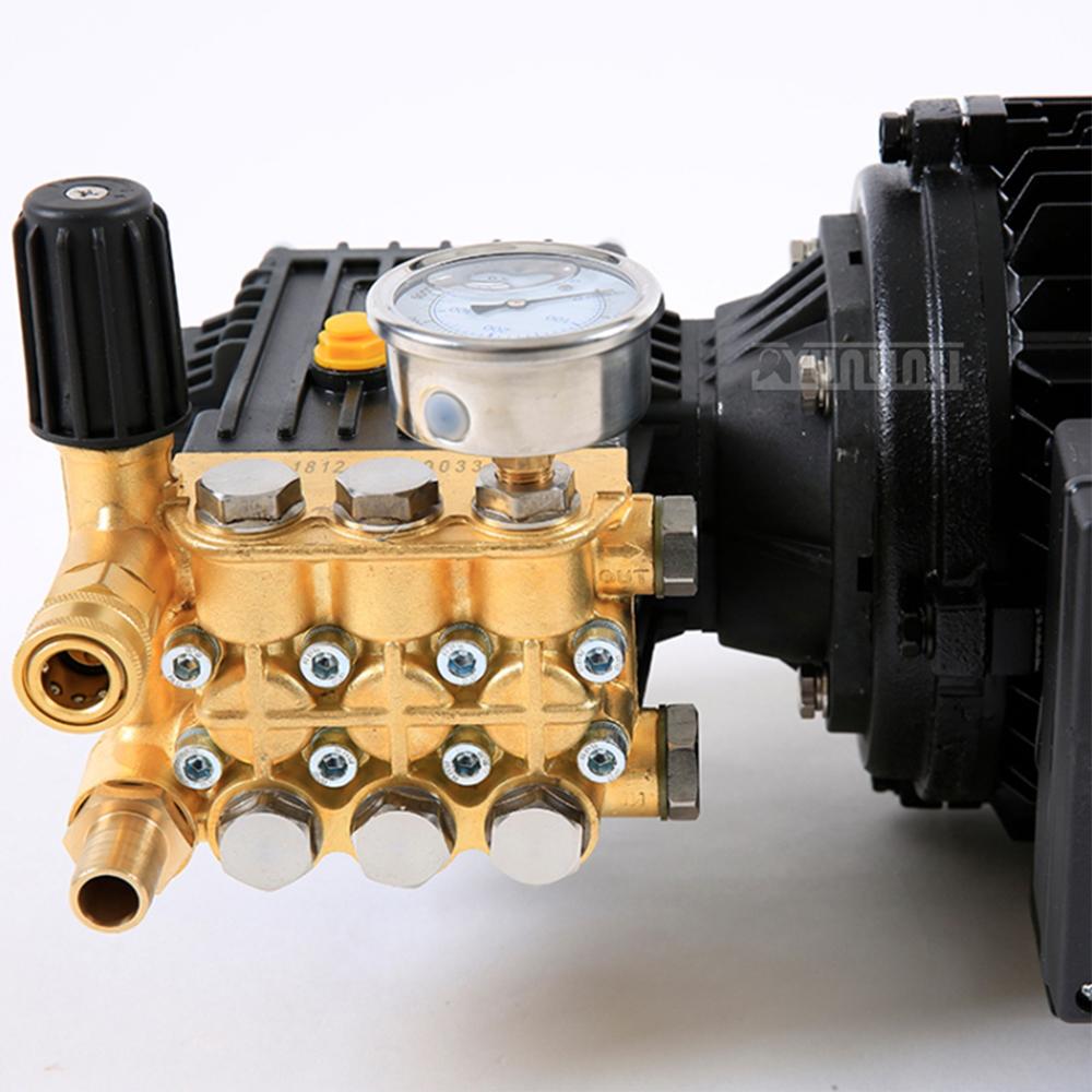 High Pressure Cleaner Motor Pump Head Commercial Car Washing Machine 220V Fog Booster Plunger Pump Floor Farm Cleaning Machine