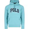 Polo Letter Embroidered Hooded Long Sleeve Sweatshirt Men Sweatshirt Blue 710959017-007
