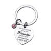 Keychain Steel Stainless Keyring Christmas Friendship Gifts Backpack Pendant
