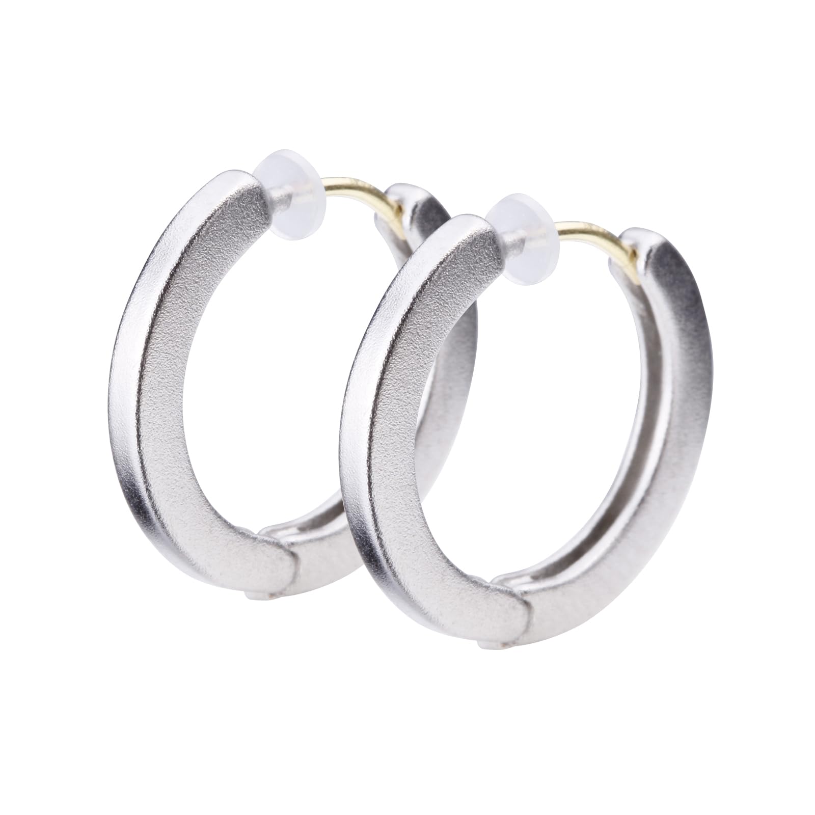 

LOKUMI Зроблено з 18K K18 сережок-кілець, Японія, Золото, Пусет, K18, Гіпоалергенні, Кільце, Сережки, Без застібки, На один дотик, Жіночі, Гладенькі, Круглі, Прості,