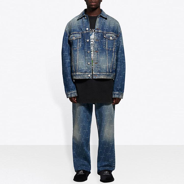Balenciaga Oversized Denim Jacket 620731TJW532340