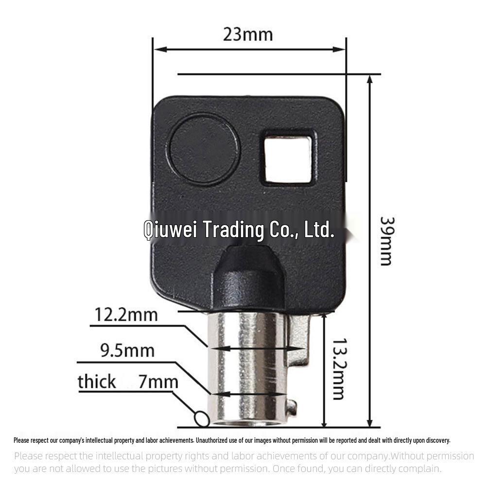 Harley Key Blank for Fat Boy, Grand Glide, Road King, Spring Head, V-Rod, Dyna, XL883 Motorcycles.