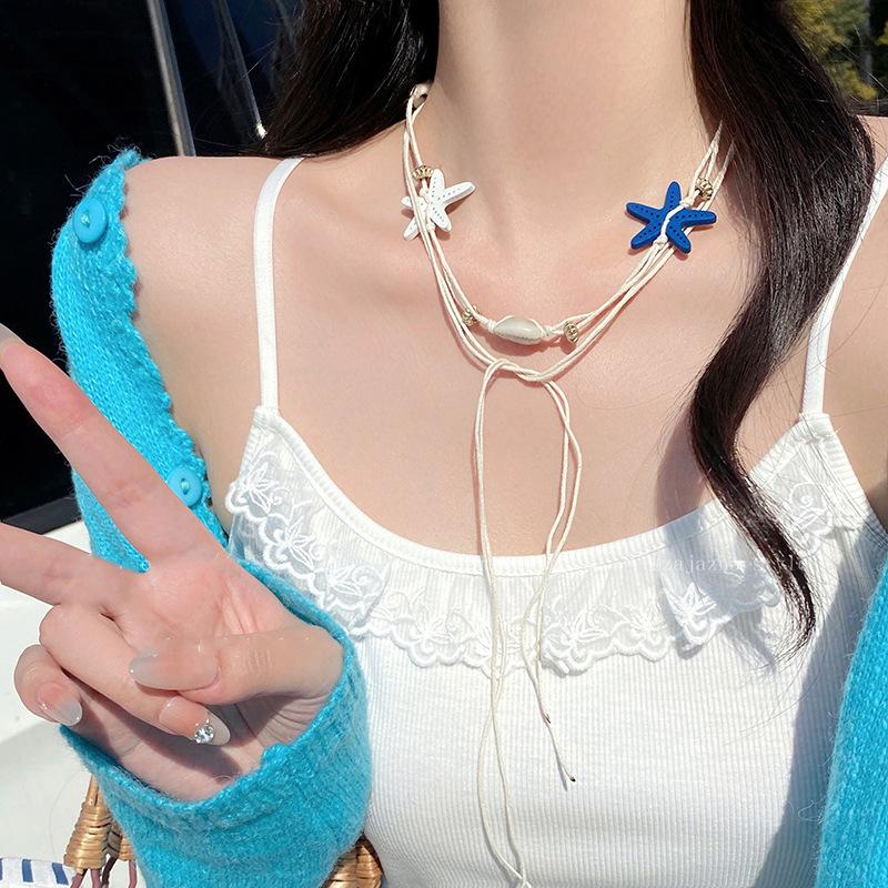 Sexy Summer Starfish Waist Chain Belt Swimsuits Body Accessories Beach Lingerie Metal Bikini Belly Chains Women Dress Jewelry