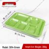 Melamine A5 Divided Cafeteria Tray