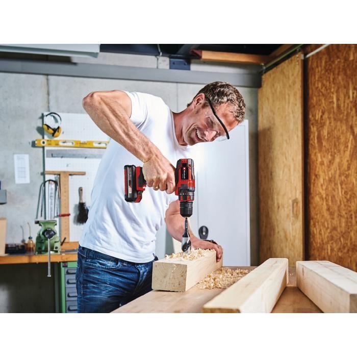 Einhell Perceuse Visseuse Sans Fil TC-CD 18/35 Li (1x1,5 Ah) PXC (18V, 35Nm) Livré Avec Batterie 1,5Ah Et Chargeur