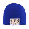 Dancing Skeleton Funny Warm Knitted Cap Fashion Bonnet Hat Autumn Winter Outdoor Beanies Hats for Men Women Adult