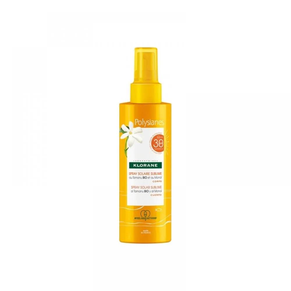 Klorane Polishian Sublime Sun Spray SPF30 200ml Tube