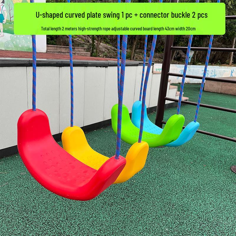 Children's Indoor/Outdoor Climbing and Swing Training Set with Rope Ladder