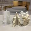 New Sika Deer Christmas Tree Silicone Candle Mold Christmas Decoration Plaster Craft Resin Make DIY Soap Molud Holiday Gift