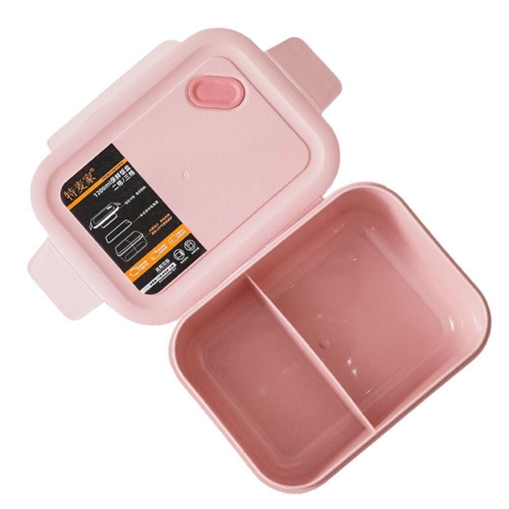 Microwavable With Spoon for Students Office Workers Food Containers Lunch Box Bento Box for Kids