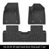All-Weather TPE Floor & Trunk Mats for MG EP 20-24 Right-Hand Drive