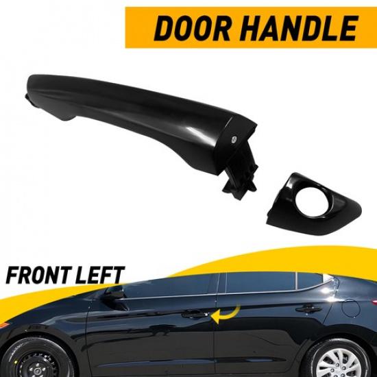 Front Rear Side LH RH Outside Door Handle For 2017- Hyundai Elantra Sedan