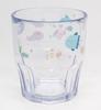 OSK Round Eye Aquarium Plastic Cup, Blue, 300ml, Made In Japan, Dishwasher Safe, Stylish, Cute Tumbler, Shatter-Resistant, Unisex, for Children,