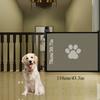 Punching-free Pet Partition Fence, Dog Isolation Net, Portable Folding Dog Barrier, Safety Protection Net Fence