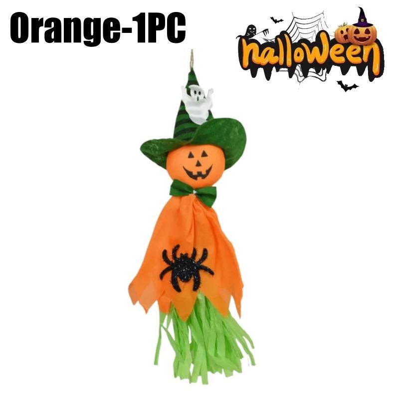Creepy Hanging Doll Decor Halloween Scarecrow Ornaments Terrifying Ghost Festival Props for Haunted Houses & Outdoor Displays