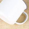 120/240/350/500ML Vintage Enamel Mug with Handle Heat-resistant Large Capacity Tea Milk Water Coffee Drinking Cup Retro Decoration