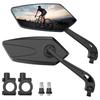 Easy To Use 360° Rotatable Bike Mirror Reflector Foldable Bicycle Mirrors Accessories Adjustable Motorcycle Rearview Mirror