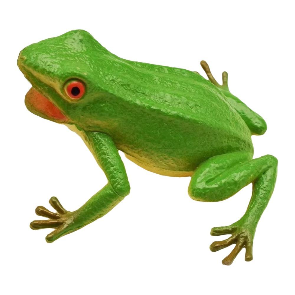 Realistic Texture Simulation Frog Toy Lifelike Appearance Toad Figurine Animal Collections