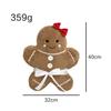 Christmas Gingerbread Man Pendant Christmas Tree Party Home Decor 2025 New Year Gift Noel  Cute Pillow For Decoration Couch