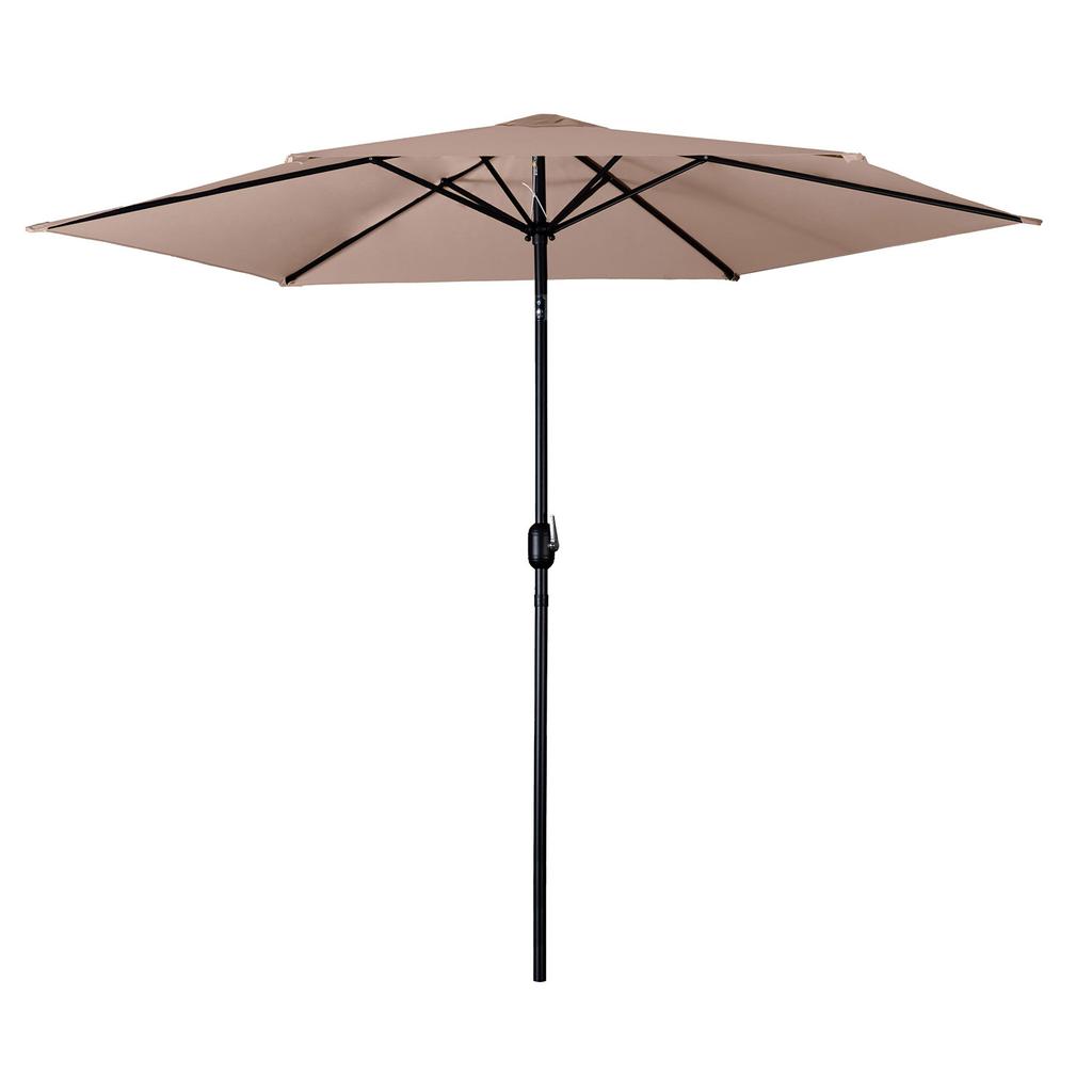 Parasol Ogrodowy Składany 6 Segmentowy 300 Cm Z Pokrowcem Plonos Pl-884