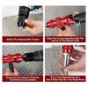 Aluminum Zinc Zinc Alloy Rivet  Adapter 2.4mm-4.8mm Riveting Machine Cordless Rivet  Automotive Maintenance