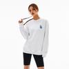 New MLB SS24 Sweatshirt Unisex Ecru 3AMTM0441-07WHS