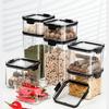 Household Moisture-proof Square Box with Lid for Storing Miscellaneous Grains, Tea, and Dry Goods
