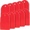 Bates Body Filler Spreader - 2.65 Inch, 10 Pack, Red Plastic, Epoxy Spreader Tool