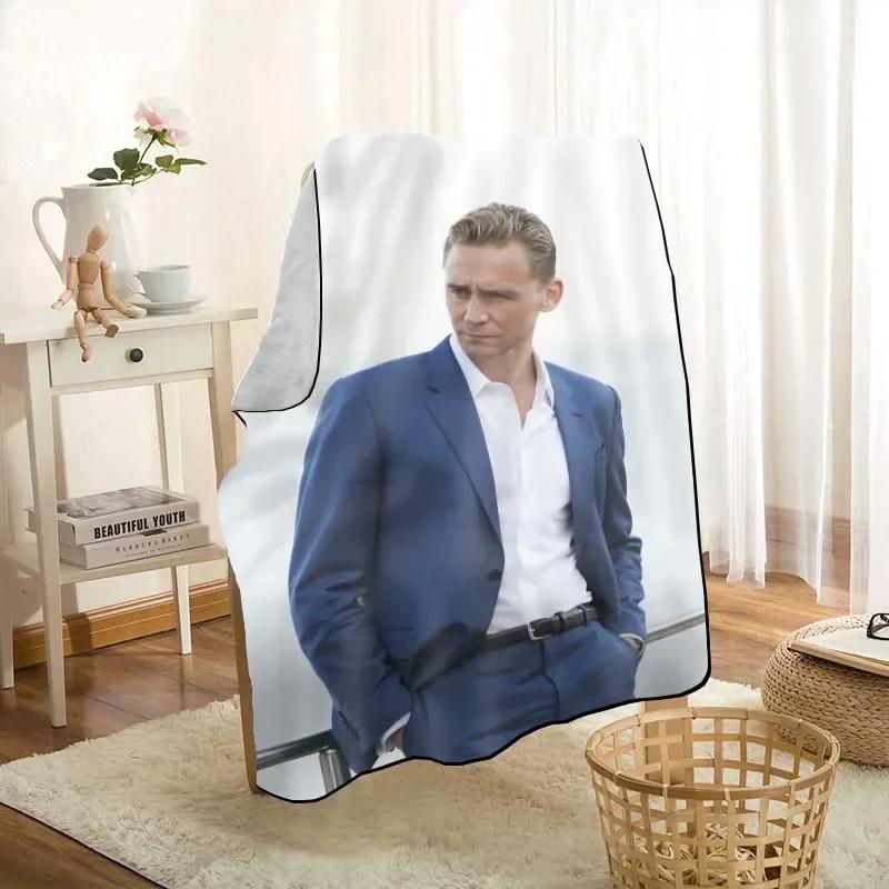 New Arrival Tom Hiddleston Blankets Printing Soft Blanket Throw On Home/Sofa/Bedding Portable Adult Travel Cover Blanket