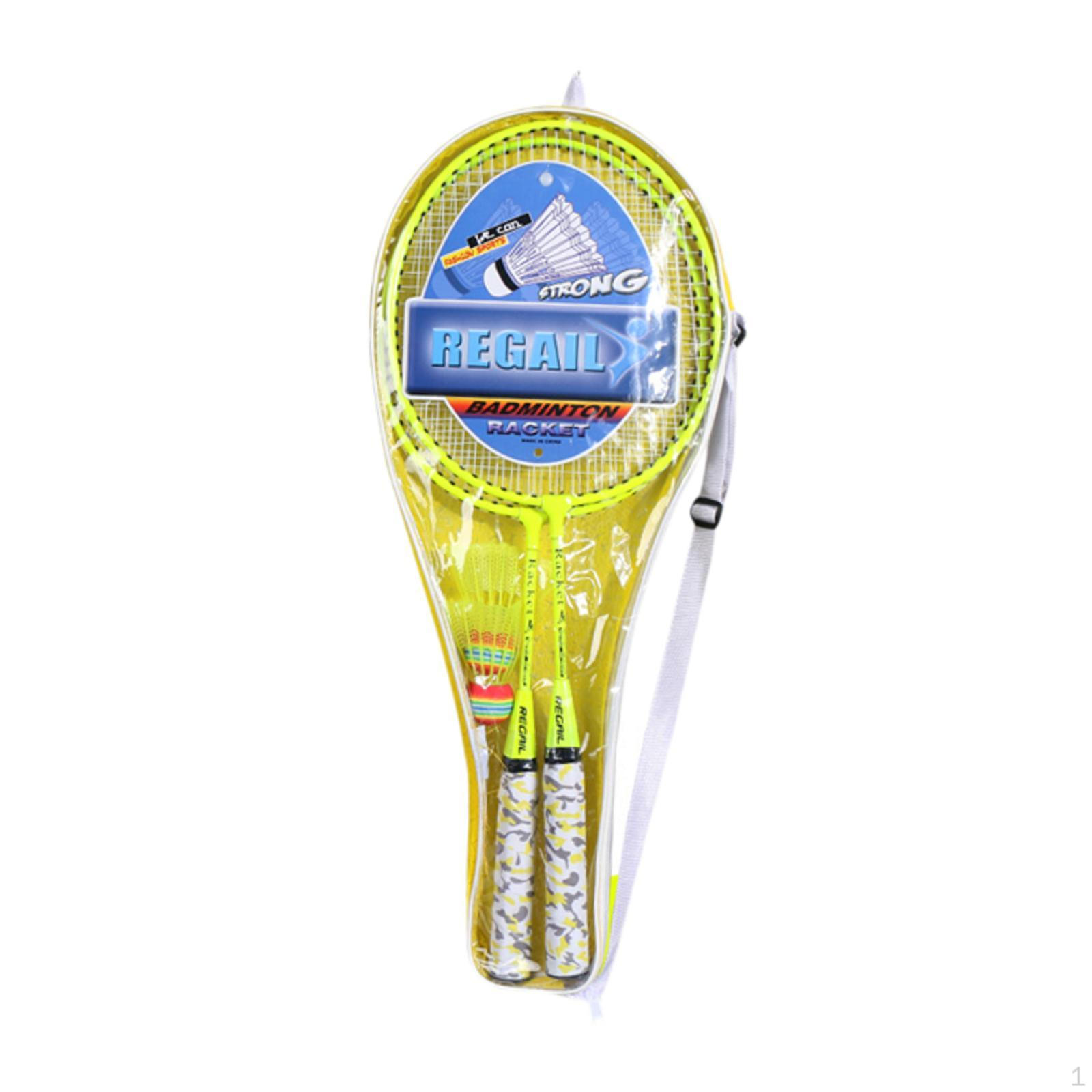 Badminton Racquet Bundle Grip Outdoor Sports Set