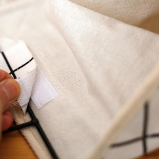 Geantă de depozitare agățată, de capacitate mare, din bumbac, in, rezistentă la uzură Husă multifuncțională pentru agățat pe perete pentru dormitor