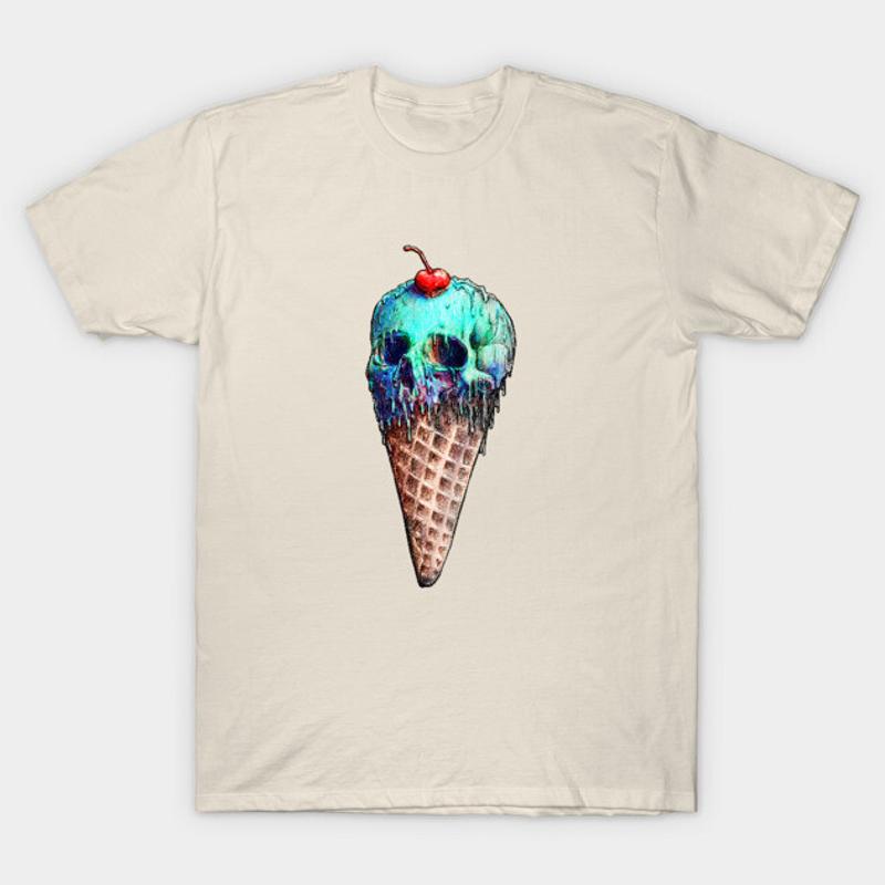 Ice Cream Skull TShirt