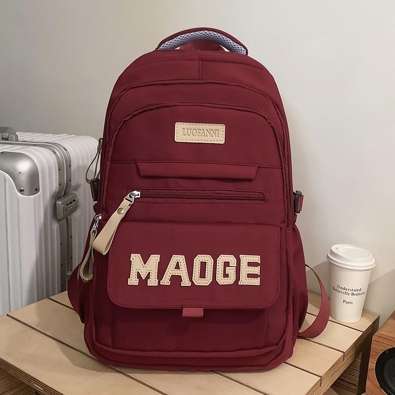 School bag children elementary school students female junior high school students multi-layer male backpack high school students college students