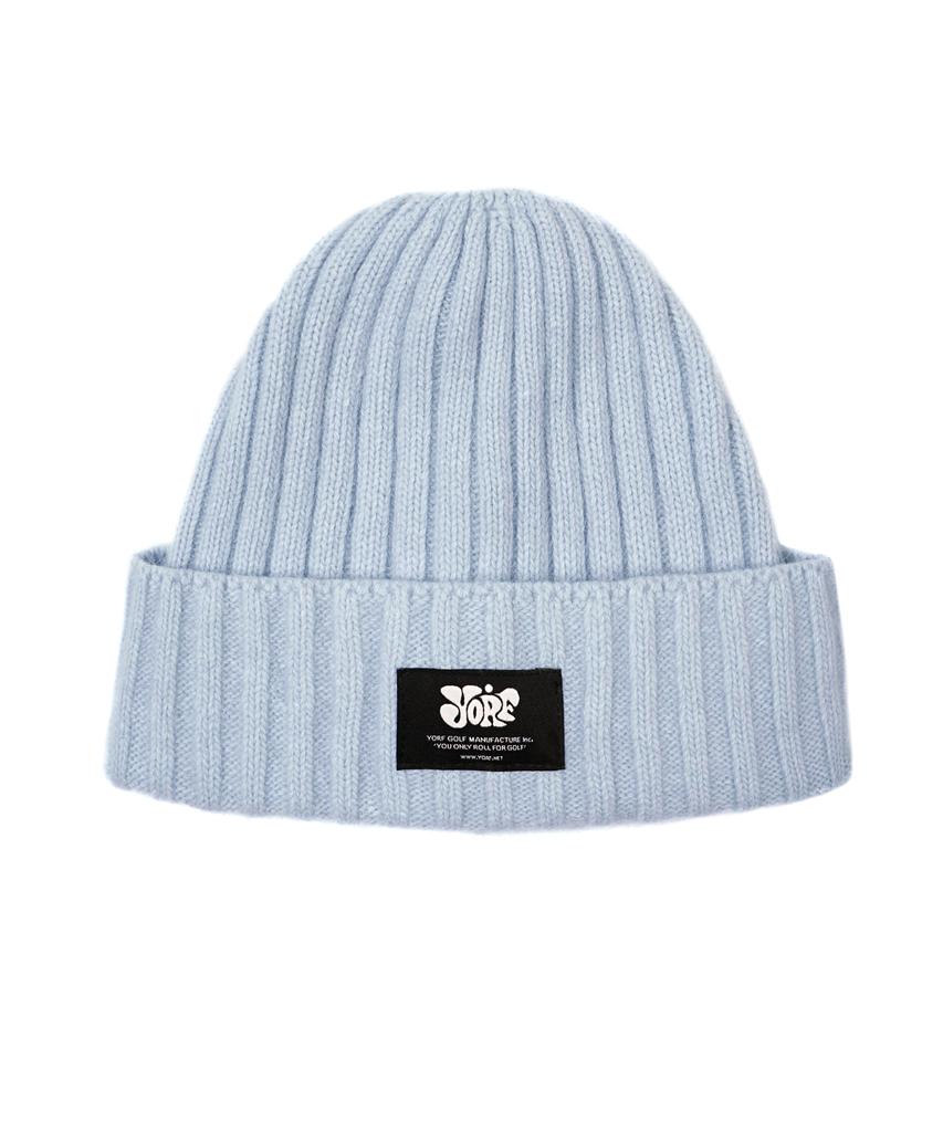 YORF 22 A/W Angora Wool Beanie Sky Blue