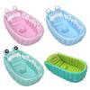 Kid Tub Inflatable Bathtub for Shower Foldable Baby Bath Tub Cartoon Animal Pattern Travel Shower Basin Bathtub