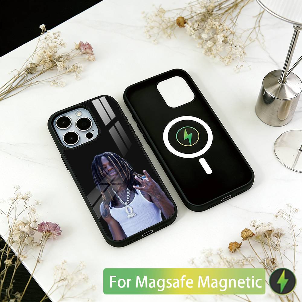 R-Raper K-King Von Phone Case For iPhone17,16,15,14,13,12,11 Plus,Pro Magnetic with Magsafe Wireless Charging