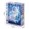 Epoch Jigsaw Puzzle Disney Elsa with and Decorative Pieces 300-Piece -Snow Queen- (26x38cm) 73-304 Glue, Spatula,