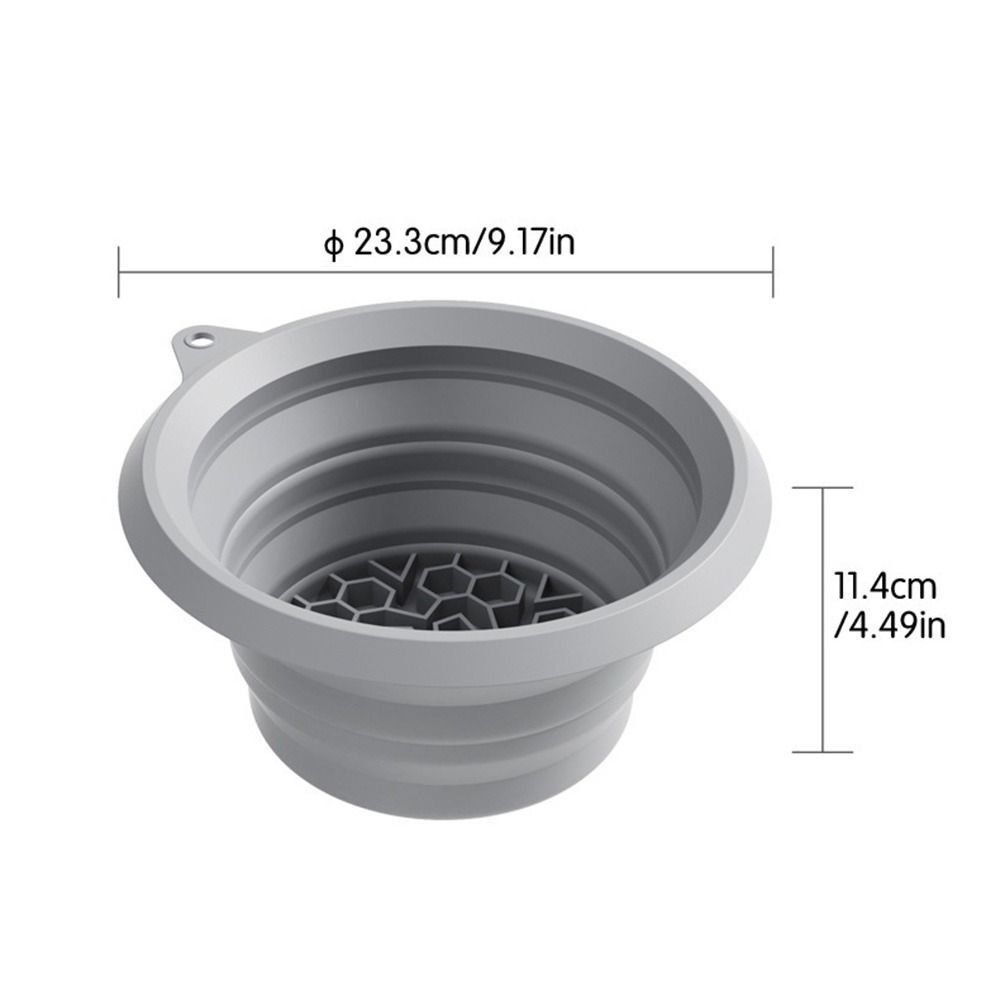 Foldable Face Ice Bath Bowl Stress Relief Rapid Cooling Washbasin  for Women Girls
