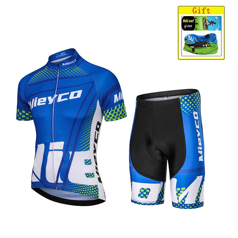 Red Pro Bicycle Team Short Sleeve Maillot Ciclismo Men's Cycling Jersey Sets Summer Breathable Cycling Clothing Suit