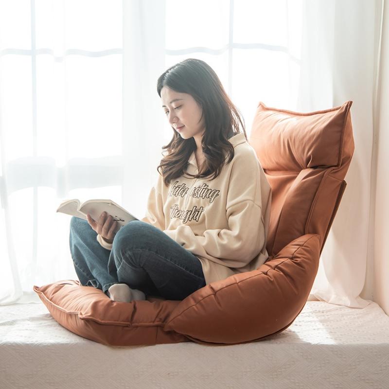 Adjustable Folding Tatami Chair - Lazy Sofa with Backrest for Reading, Balcony & Window Relaxation, bedroom chair, lounge chair