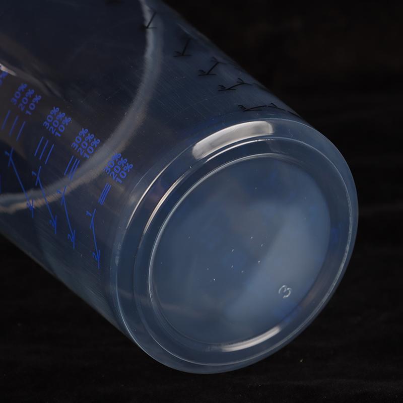 10Pcs Spray Gun Disposable Measuring Cups 1000Ml Clear Graduated Plastic Paint Mixing Cups Diy Accessories