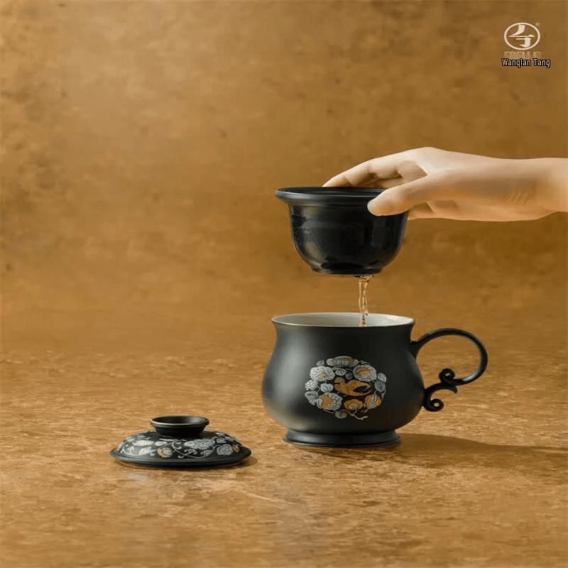 Edenus Shaanxi Museum Co-branded Ceramic Tea Mug