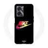 Case - MANIACASE - Realme V23 - Flexible - Colorful Nike Logo - Black