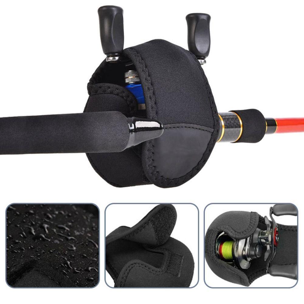 Thickened Waterdrop Wheel Storage Bag Waterdrop Wheel Protective Cover Bait Casting Reel